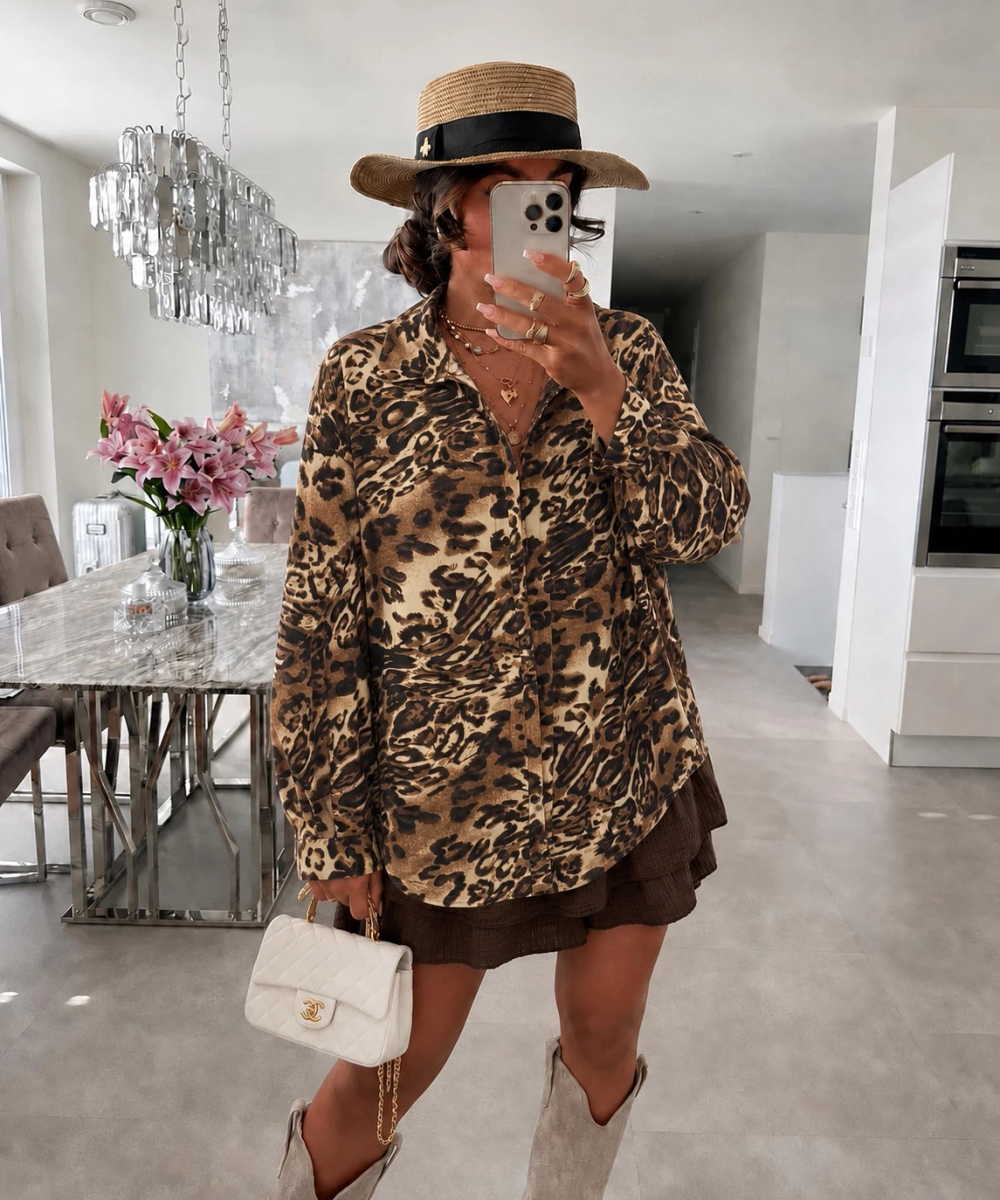 Chemise Oversize imprimé