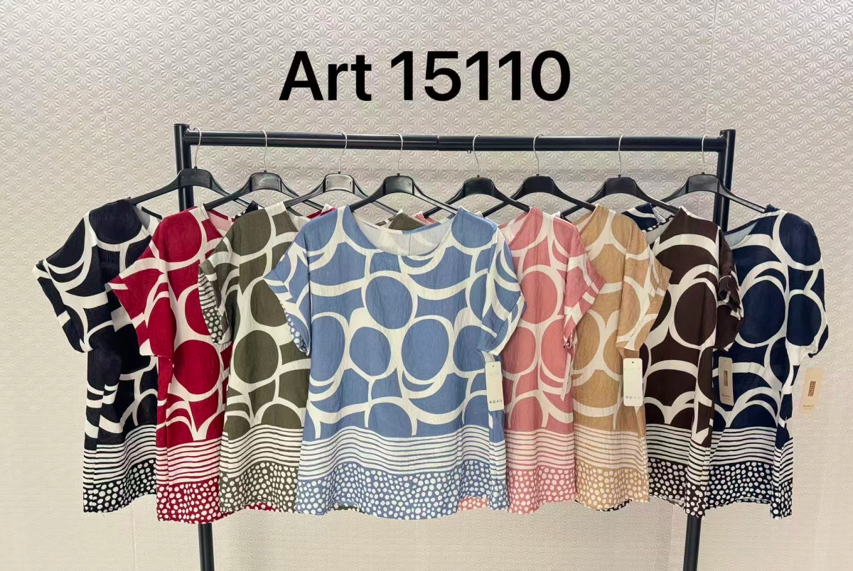 Geometric print top 2
