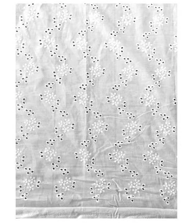 Jupe bohème broderie à motif avec ceinture raphia taille élastique 2