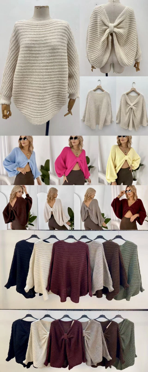 Pull Oversize à Noeud 2