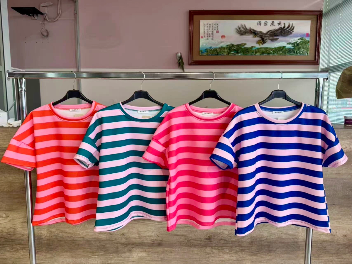 Oversized striped top 2