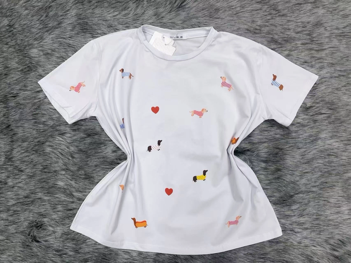 T-shirt coton imprimé tendance qualité premium 2
