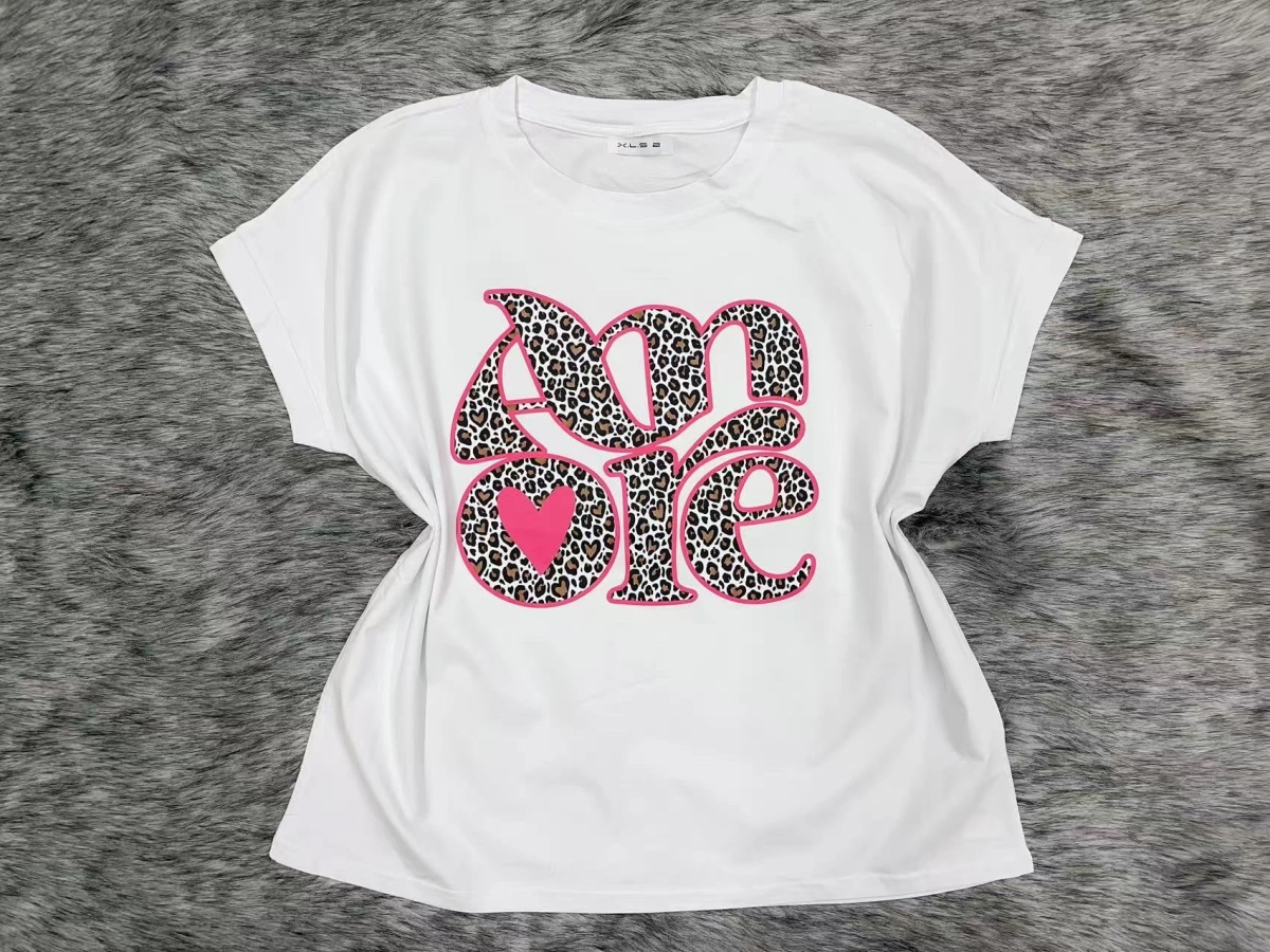 T-shirt coton imprimé tendance qualité premium 2