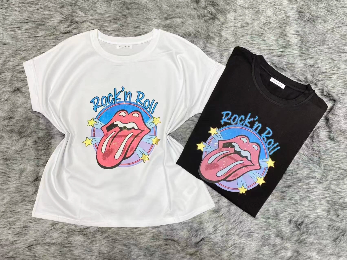 T shirt coton imprimé tendance 2
