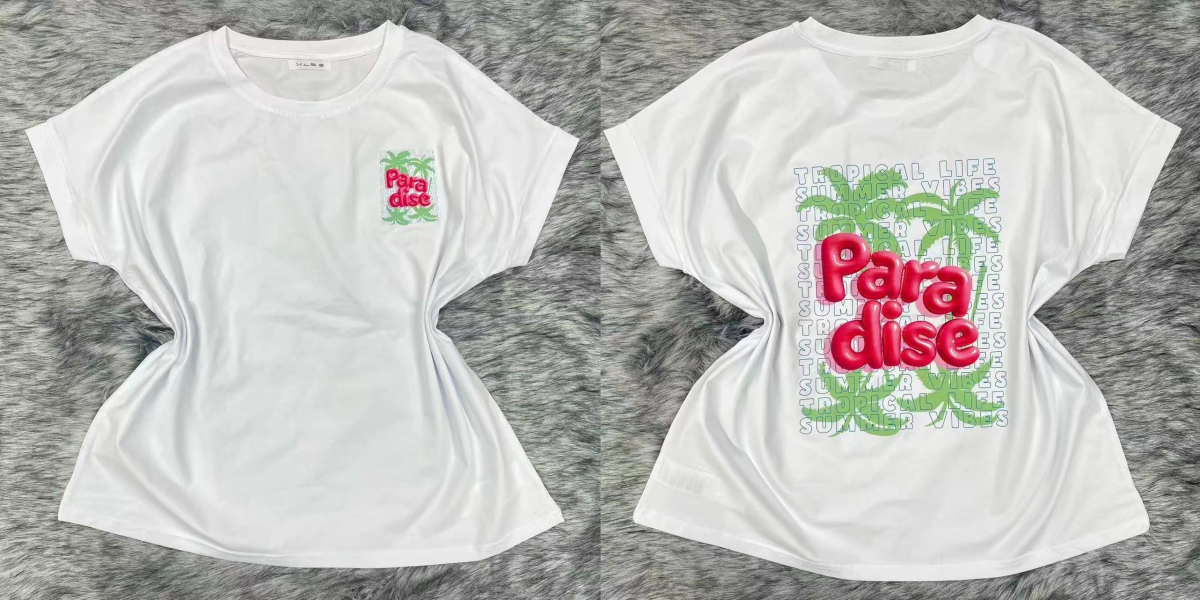 Trendy printed cotton t-shirt 2