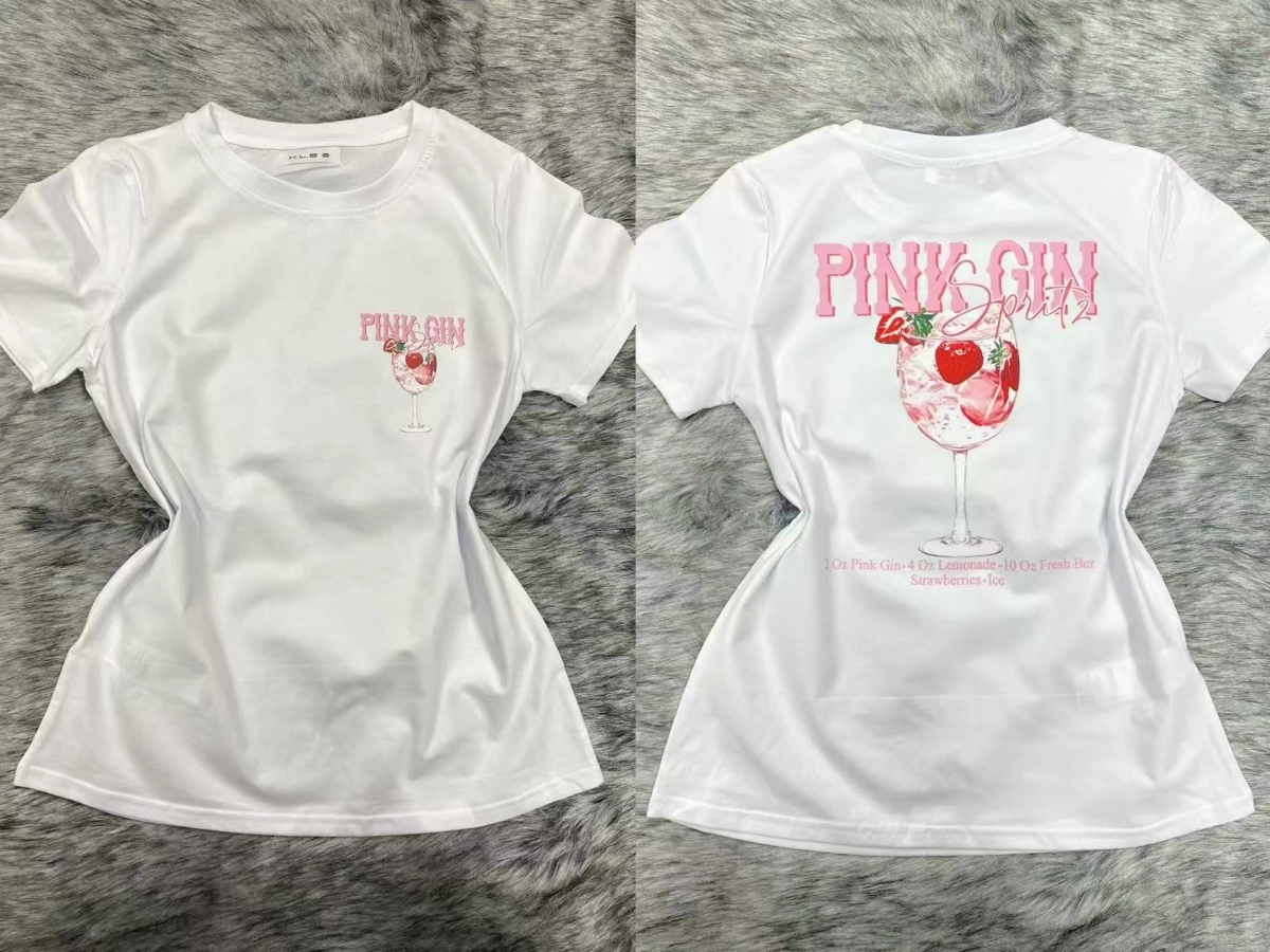 T shirt coton imprimé tendance 2