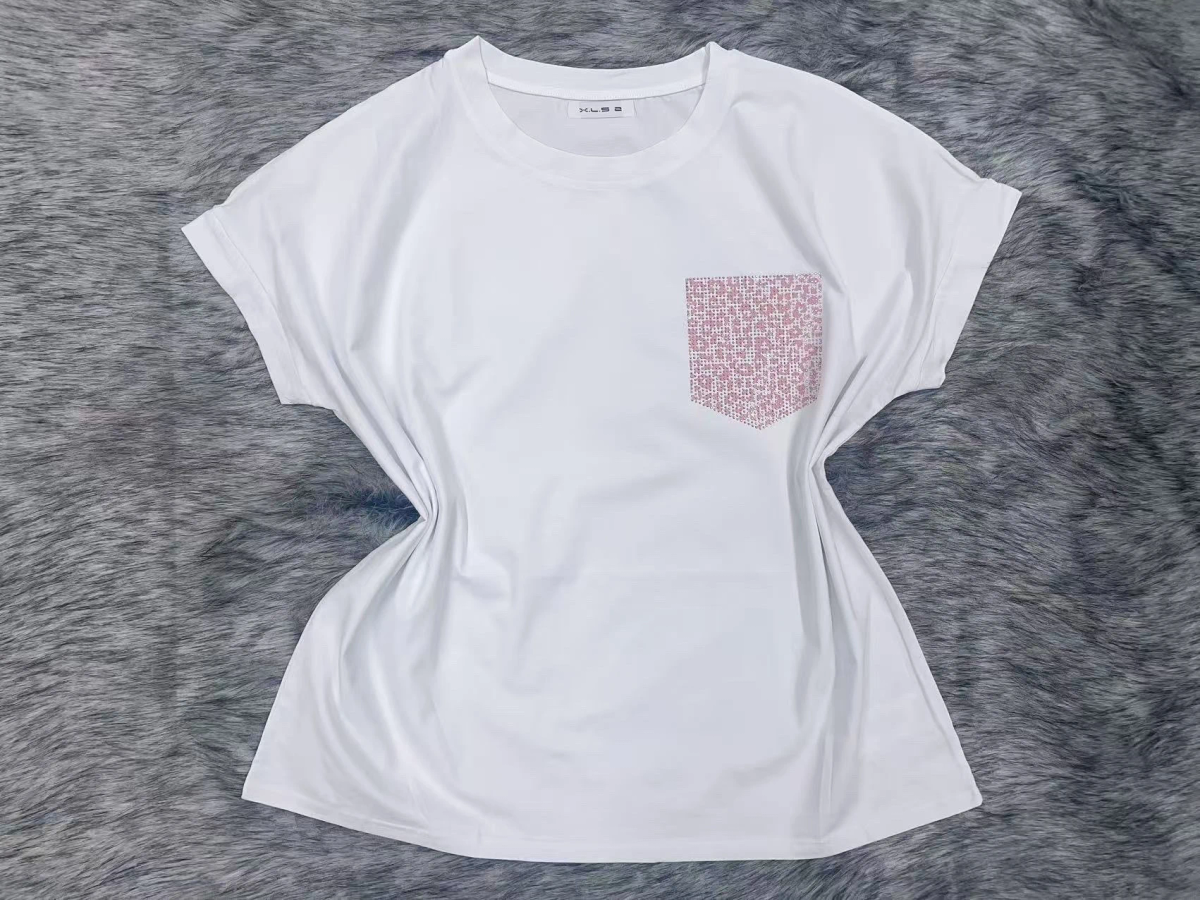 Trendy printed cotton t-shirt 2