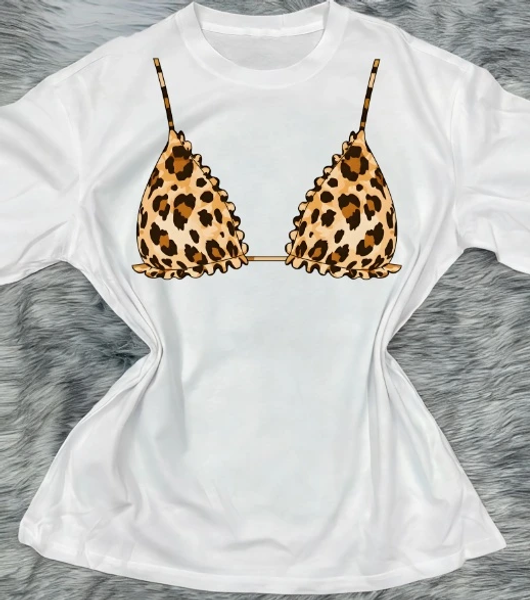 Trendy printed cotton t-shirt 2